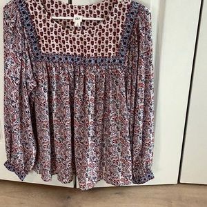 GAP paisley print blouse
